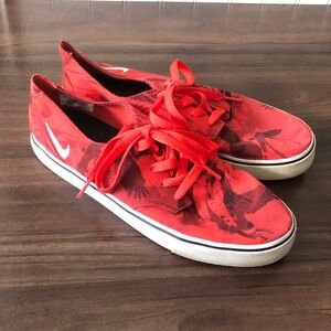 Nike Red SB Low-Top Sneakers